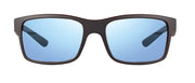 Crawler Rectangle Sunglasses in Tortoise with Blue Water Lens Revo Sunglasses