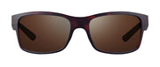 Crawler Rectangle Sunglasses in Tortoise with Terra Lens Revo Sunglasses