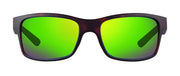Crawler Rectangle Sunglasses in tortoise with Green Water Lens Revo Sunglasses
