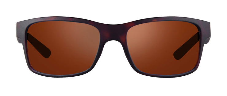 Crawler Rectangle Sunglasses in Tortoise with Golf Lens Revo Sunglasses